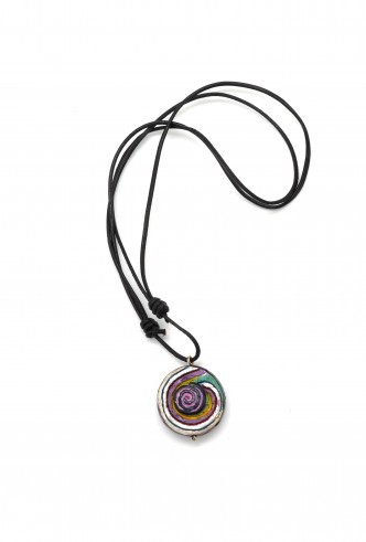 Silver Swirl Pendant